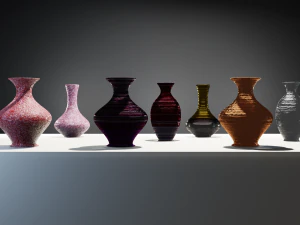 des vases Modèle 3D