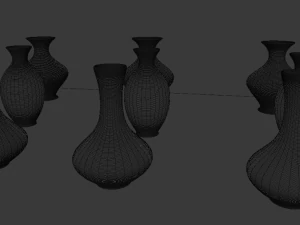 vases 3D Model