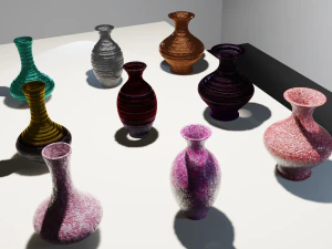 vases 3D Model