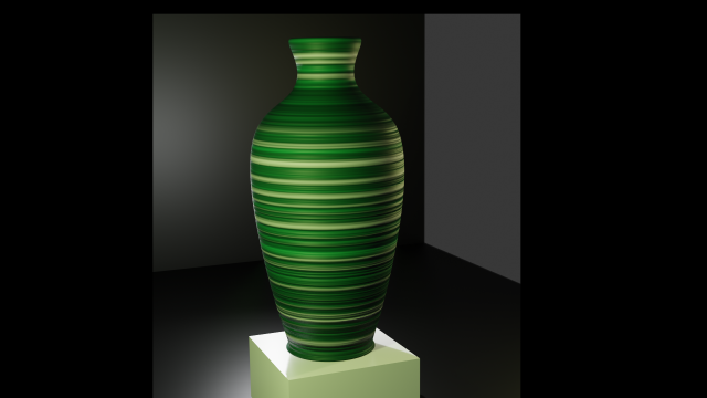 old style vase 3D 모델 .c4d .max .obj .3ds .fbx .stl .blend 