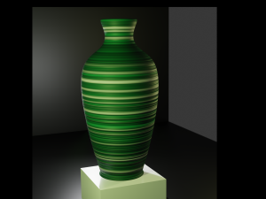 old style vase 3D 모델