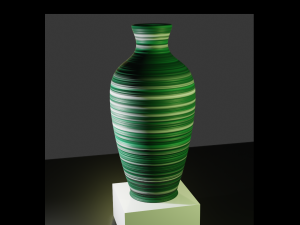 old style vase 3D 모델