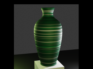 old style vase 3D 모델