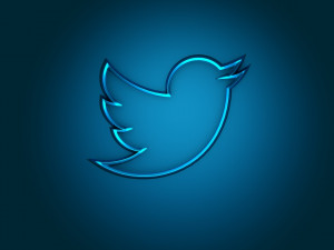 logo twitter Modèle 3D