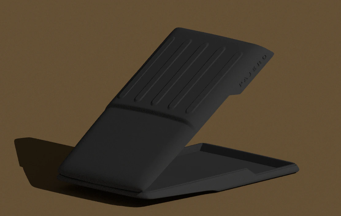 mitsubishi pajero cc01 tamiya mst kyosho roof box 3D Print Model .c4d .max .obj .3ds .fbx .stl .blend 