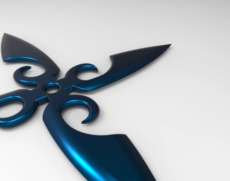 shuriken 3D Model .c4d .max .obj .3ds .fbx .stl .blend 