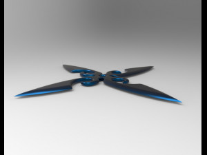 shuriken 3D Modell