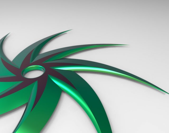 shuriken 3D Model .c4d .max .obj .3ds .fbx .stl .blend 