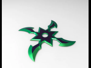 shuriken 3D Model