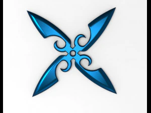 shurikens 3D Model