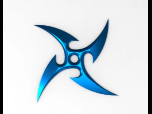 shurikens 3D Model