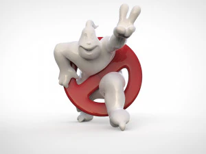 logo Pogromców Duchów 2 Model do druku 3D