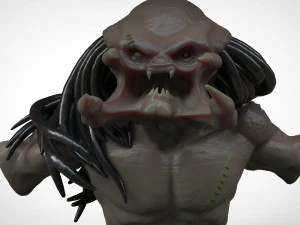 プレデター - 映画「プレデター」のキャラクター 3Dプリントモデル