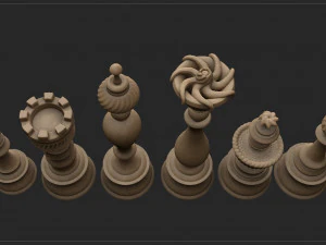 chess - ajedrez tablero 3D Print Model