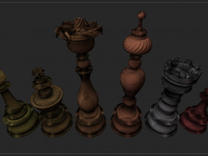 chess - ajedrez tablero 3D Print Model