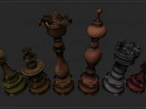 chess - ajedrez tablero 3D Print Model
