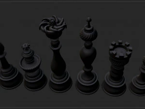 chess - ajedrez tablero 3D Print Model