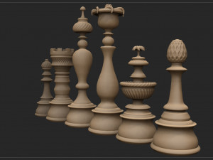 chess - ajedrez tablero 3D Print Model