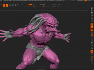 Predator - personaje de la pel&iacute;cula depredador Modelo 3D