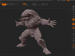 Predator - character from the movie predator 3D Model