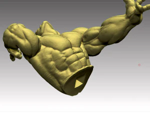 we have a hulk 3D Print Model