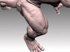 we have a hulk 3D Print Model