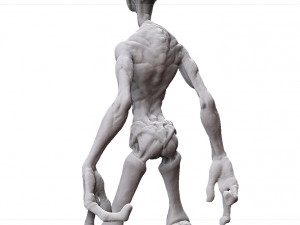 grey alien - alien gris - extraterrestre - ufo 3D Print Model