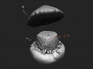 casita hongo - mushroom house Model do druku 3D