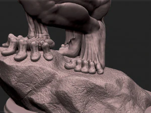 골룸 - 호빗 - 반지의 제왕 3D 프린트 모델
