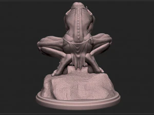 골룸 - 호빗 - 반지의 제왕 3D 프린트 모델