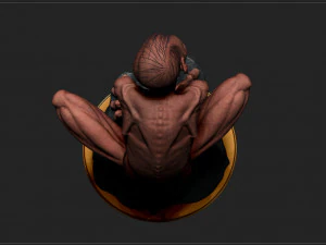 골룸 - 호빗 - 반지의 제왕 3D 프린트 모델