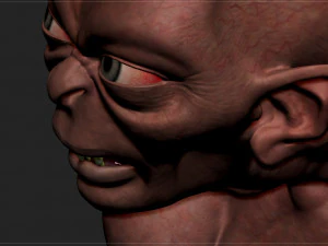 골룸 - 호빗 - 반지의 제왕 3D 프린트 모델