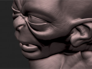 gollum - the hobbit - the lord of the rings 3Dプリントモデル