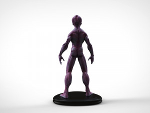 alien gris Modèles 3D en vedette