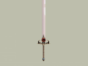 espada del augurio - sword of omens 3D Print Model