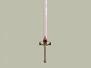espada del augurio - sword of omens 3D Print Model