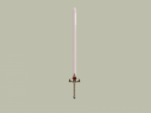 espada del augurio - sword of omens 3D Print Model