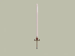 espada del augurio - sword of omens 3D Print Model