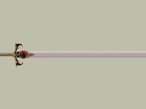 espada del augurio - sword of omens 3D Print Model