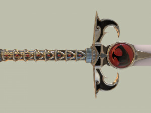 espada del augurio - sword of omens 3D Print Model
