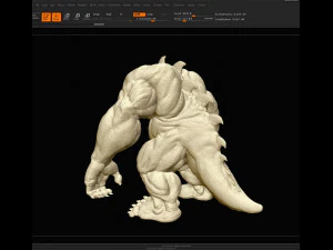 reptiliano - reptiloide 3D Print Model