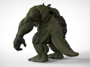 reptiliano - reptiloide Modello di stampa 3D