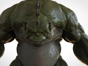 reptiliano - reptiloide 3D Print Model