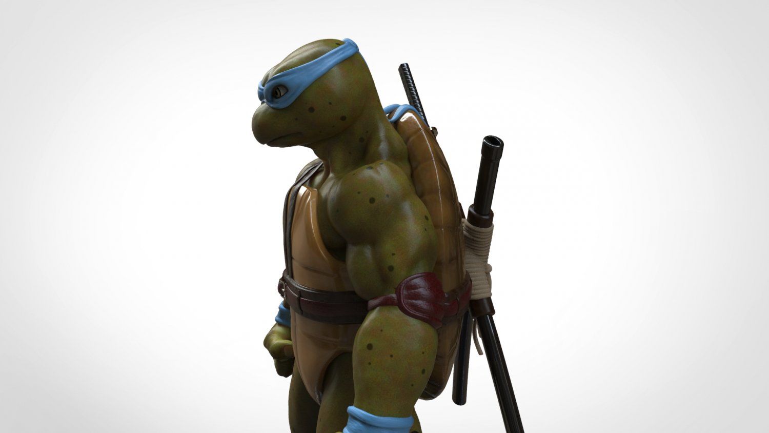 TORTUGAS NINJAS 1990 - TMNT - LEONARDO | 3D Print Model