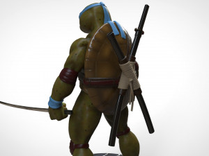 Tortugas ninjas 1990 - tmnt - leonardo 3D Print Model