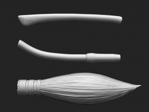 nimbus 2000 bolgrafo 3D Print Model