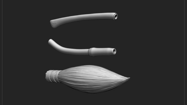 Nimbus 2000 - Broomstick | 3D model