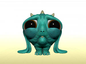 my little monster - mi pequenio monstruo 3D Print Model