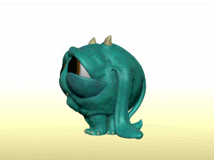my little monster - mi pequenio monstruo Model Cetak 3D