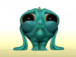 my little monster - mi pequenio monstruo Model Cetak 3D